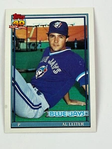 Tarjeta de béisbol 1991 Topps 40 años letra Al #233 Blue Jayes - Imagen 1 de 2
