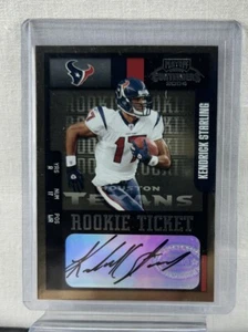 2004 Playoff Contenders Rookie Kendrick Starling #190 Rookie Auto RC - Picture 1 of 6