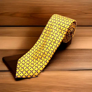 MARCHESI DI COMO Mens 100% Silk Tie Summertime Made in Italy Abstract Geometric - Picture 1 of 7