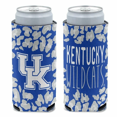 KENTUCKY WILDCATS "UK" 12oz. SLIM CAN COOLER CAN HOLDER NEW WINCRAFT 👀 Cover