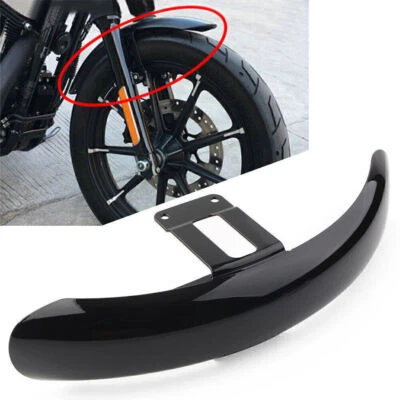 Front Fender Mudguard Splash Guard Cover Fit Harley-Davidson Sportster 883 1200 Foto 1 de 4