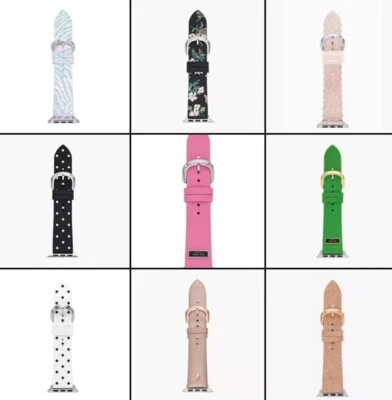 Kate Spade NY For All Galaxy-Apple Watch Leather Silicone Fabric Watch Bands - Image 1 of 4
