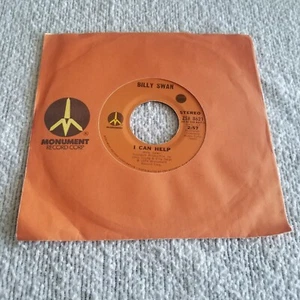 Billy Swan – I Can Help - 1974 - Monument ZS8 8621 7" Single VG+ - Picture 1 of 5