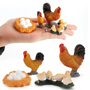Plastic Animal Chicken Life Cycle Growth Cycle 4 Stages Educational Learning - Bild 1 von 4