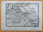Bertius Original Kupferstich Karte Rhein Historische Karte - 1616