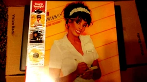 Donna Summer She Works Hard For The Money.Rare Japanese Issue with OBI.Creased. - Bild 1 von 4
