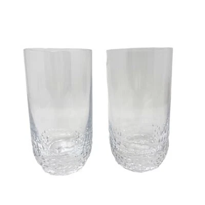 RLL Ralph Lauren Par de Vasos de Bola Alta de Hielo Astillado RARO Barware Excelente Foto 1 de 4