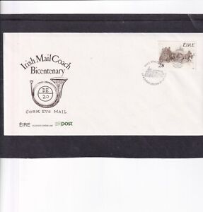 Ireland 1989 Irish Mail Coach horses First Day Cover FDC
