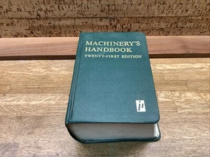 Vintage Machinery's Handbook Twenty First Edition 21st Second Printing 1980 - Bild 1 von 5