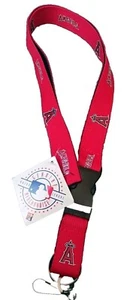 MLB Los Angeles Anaheim Angels Lanyard Keychain Officially Licensed Vtg NEW - Picture 1 of 3