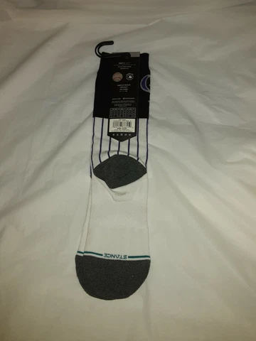 Stance Colorado Rockies Infiknit Color Crew Socks Medium Men 6-8.5 Women 8-10.5 Cover