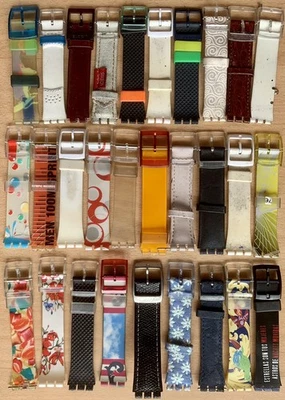 Swatch Bracelet 1 Pièce & Boucle Ardillon 17 mm Neuf pour Remplacement - Photo 1/4