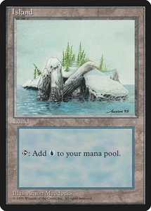 MTG Ice Age --- ISLAND (370) --- Common! NM! Magic the Gathering! - Picture 1 of 3