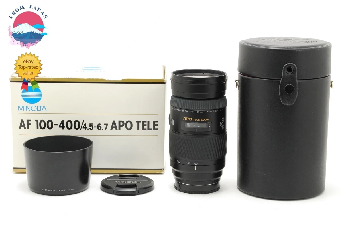 Minolta 100-400mm Focal Camera Lenses for sale | eBay