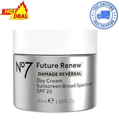 No7 Future Renew Damage Reversal SPF25 Day Cream- 50ml- Hot Sale