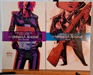 The Umbrella Academy Volume 3 Oblivion Signed & Illustrated by Gabriel Ba + #2 - Picture 1 of 6