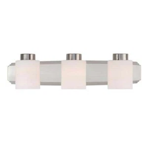 Dolan Designs Westport 3 Light Bath Bar in Satin Nickel - 3503-09 - Picture 1 of 1