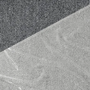 Pellicola Protettiva Tappeto Pavimento Trasparente Plastica Protezione Antipolvere 36"x500ft - Foto 1 di 14