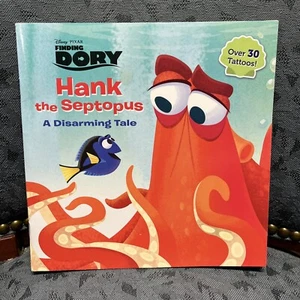 Hank the Septopus (Disney/Pixar Finding Dory) (2016, Picture Book) with Tattoos - Foto 1 di 5