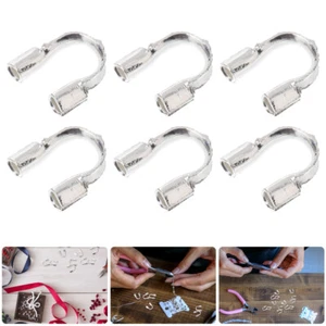 Hágalo usted mismo suministros para collar protector de hilo joyería encontrar punta de extremo de alambre - Imagen 1 de 10