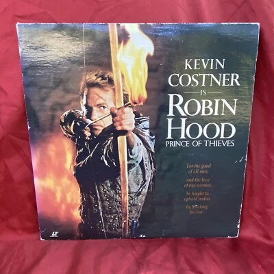 Robin Hood: Prince of Thieves Extended Play LaserDisc 1991 Costner 14000 Foto 1 de 3