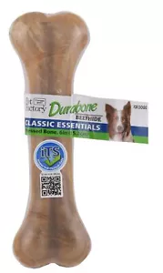 Pet Factory Classic Essentials Beefhide 6" Durabone Dog Chew Treat for Aggressiv - Picture 1 of 1