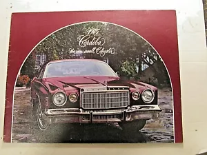 Original 1975 Chrysler Cordoba Car Sales Brochure - Picture 1 of 5