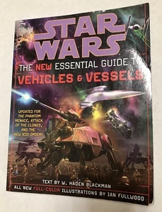 Star Wars The New Essential Guide to Vehicles and Vessels - Paperback - Picture 1 of 2