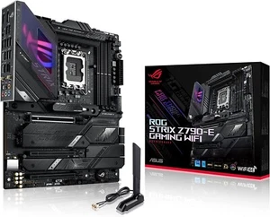 ASUS ROG Strix Z790-E Gaming WiFi 6E LGA 1700 (Intel 12th&13th Gen) ATX Gaming M - Afbeelding 1 van 7