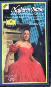 KATHLEEN BATTLE At the Metropolitan Museum VHS Opera Soprano Classical Concert - Picture 1 of 5