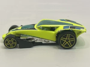 Hot Wheels Brutalistic Web Trading Cars 2008 Neon Green  - Picture 1 of 7