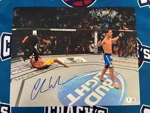 Chris Weidman Autographed UFC 162 vs Silva 11x14 Photo (Beckett) - Picture 1 of 2