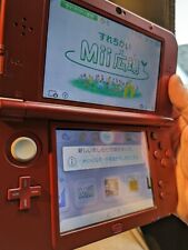 New Nintendo 3DS LL XL metalizado ROJO Consola Japonesa cargador envío...