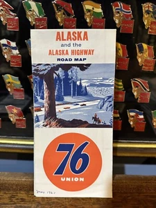 1961 Union 76 Road Map: Alaska USED - Picture 1 of 2