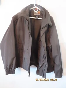 511 Tactical Jacke Herren 2XL schwarz Nylon schwer mit abnehmbarem Innenfutter - Bild 1 von 13