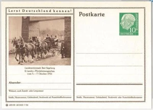 56665 - ALEMANIA - HISTORIA POSTAL: TARJETA DE PAPELERÍA - TRANSPORTE: carruaje de caballos - Imagen 1 de 1