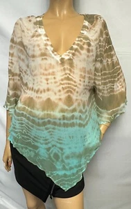 Gypsy 05 Women's 100% Silk oversize blouse - Picture 1 of 7