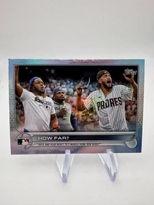 2022 Topps Series 1 Baseball How Far? Silver Foil Base #320 - Picture 1 of 2