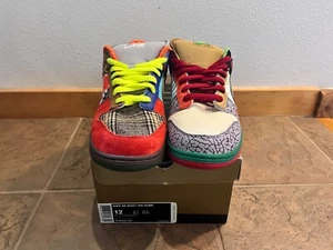 Size 12 - Nike SB Dunk Low What The Dunk 2007 Original Box, Worn 1 Time - Picture 1 of 11