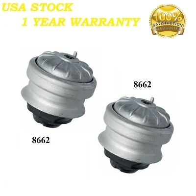 Montaje de motor delantero L & R 2 piezas compatible con Mercedes Benz 190D 1986-1989 2,5 L NAT.ASP Foto 1 de 3