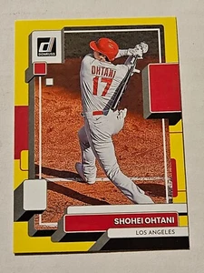 Shohei Ohtani - 2022 Donruss Yellow Insert Card - Picture 1 of 2