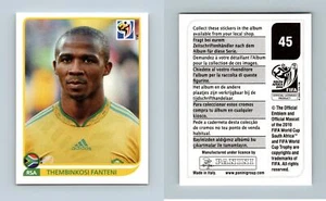 Thembinkosi Fanteni #45 South Africa 2010 Fifa World Cup Panini Sticker - Picture 1 of 1