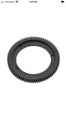 Robinson Racing RC RRP8274 d/disc Supertuff 74T Plastic Spur Gear Traxxas Nitro - Image 1 of 3