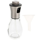 Glass Vingar Bottle with Cork Stopper for Rustic Kitchen Charm
