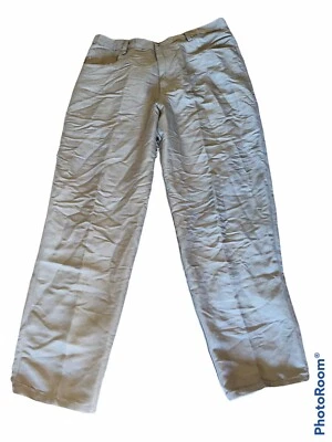 Nuevo con etiquetas Pantalones Vintage BC Ethic Gris Algodón Talla 36 X 30 ¡RAROS!  Hecho en Estados Unidos Foto 1 de 4
