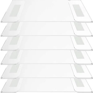 6pcs Clear Sign Holder Document Holder Menu Holder Picture Holders For Tables - Picture 1 of 10