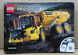 Volvo Lego Technic Articulated Truck Instruction Booklet - 42114 - Picture 1 of 5
