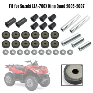 Rear A-Arm Bushing Kit 50-1041 for Suzuki 450 700 King Quad LTA-450X LTA-700X A2 - Picture 1 of 12