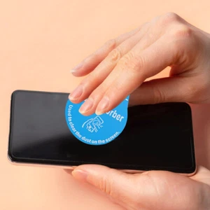 400 Pcs Outil De Film Téléphone Mobile La Poussière Stickers Dépoussiéreur Pour - Zdjęcie 1 z 10