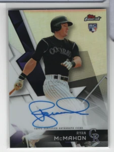 Ryan McMahon Rockies 2018 Topps Finest AUTO #FA-RM 080921MLCD25 - Picture 1 of 2